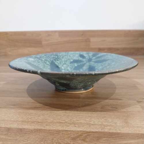 Rare Happs Pottery Decorative Bowl Bunker Bay Green Design Handmade Studio Ptry - Picture 21 of 24