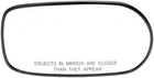 FITS 2006-2008 HYUNDAI AZERA PASSENGER MIRROR REPLACEMENT DOOR GLASS TURN SIGNAL