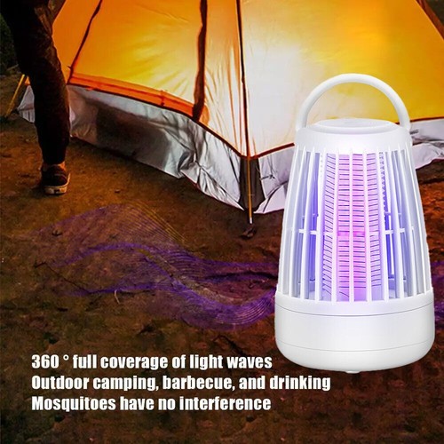Mosquito Killer Mosca Plagas Insecto Zapper Trampa Eléctrica USB Insecto Asesino Lámpara - Imagen 10 de 25