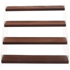  Figure Display Stand Acrylic Rack Wood Ladder Shelf Action Organizer