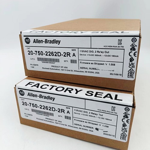 2023 New Sealed Allen Bradley 20-750-2262D-2R /A PowerFlex 750 115V I/O Module - Picture 3 of 9
