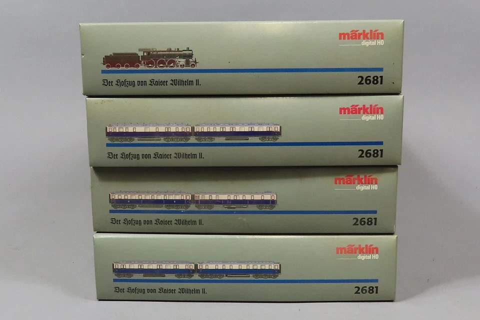 Märklin H0 Kaiser Wilhelm Zug 2681 (Z 145686) - Bild 2 von 4