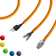 PROTECTO Wire Protector Pets Dog Cat Tidy Tube Animal Proof Cable - 10ft/9mm ID