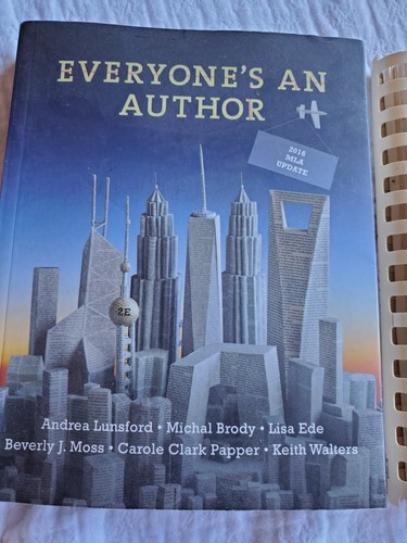 Everyone's an Author 2nd Ed. AND The Everyday Writer 3rd Ed. Lunsford Like New - Picture 2 of 7