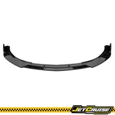 Fits 17-20 Benz W213 E-Class B Style Gloss Black Front Bumper Lip Splitter PP