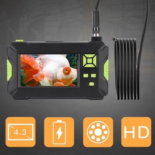 4.3-in Color LCD Display 70° Viewing Angle IPX67 Waterproof Hardwire Pipe En New - Zdjęcie 3 z 13