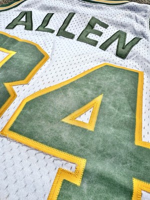 【新品未使用】Nike Sonics RAY ALLEN ジャージ Vintage Nike Seattle Supersonics Sonics Ray Allen NBA