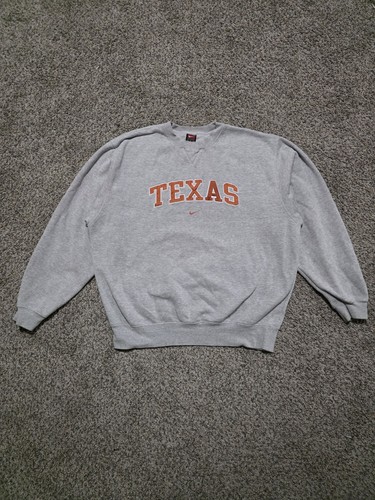 Vintage The University Of Texas Longhorns Nike Crewneck Sweatshirt Size X-Large