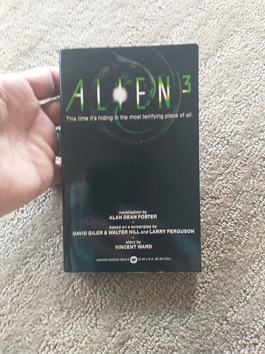 Alien 3 von Alan Dean Foster. 1. pb druck 1992. Film zum Binden. Sehr schön!