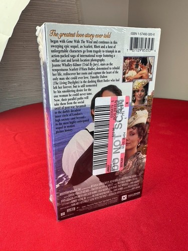 VTG Scarlett Sequel Gone with the Wind VHS Special Collectors Edition New Sealed - Picture 4 of 4