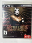 PS3. Lucha Libre AAA Heroes Del Ring. Not Tested. Game And Box