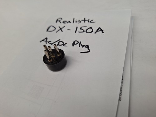 Realistic DX-150A Part Ac/dc Shorting Plug - Zdjęcie 6 z 12