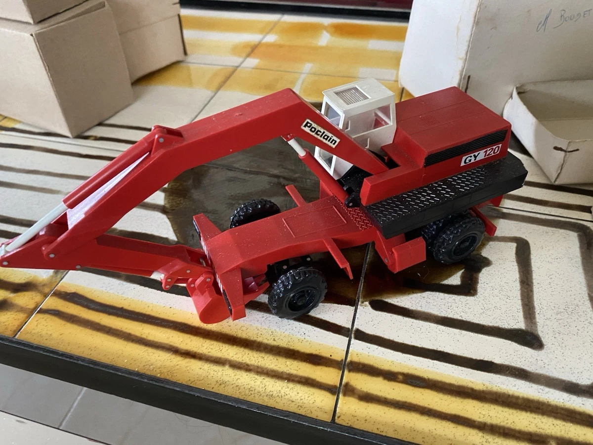 POCLAIN TC 45 BAGGER TIEFLÖFFEL RAUPEN 1.VERSION BOURBON 1:43