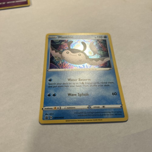 Mantine SWSH026 SWSH: Sword & Shield Promo Cards Holo NM - Picture 3 of 12