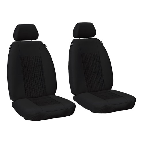 Sperling Weekender Jacquard Front Black Seat Covers Suits Rav4 50 Series 2019... - Picture 2 of 9