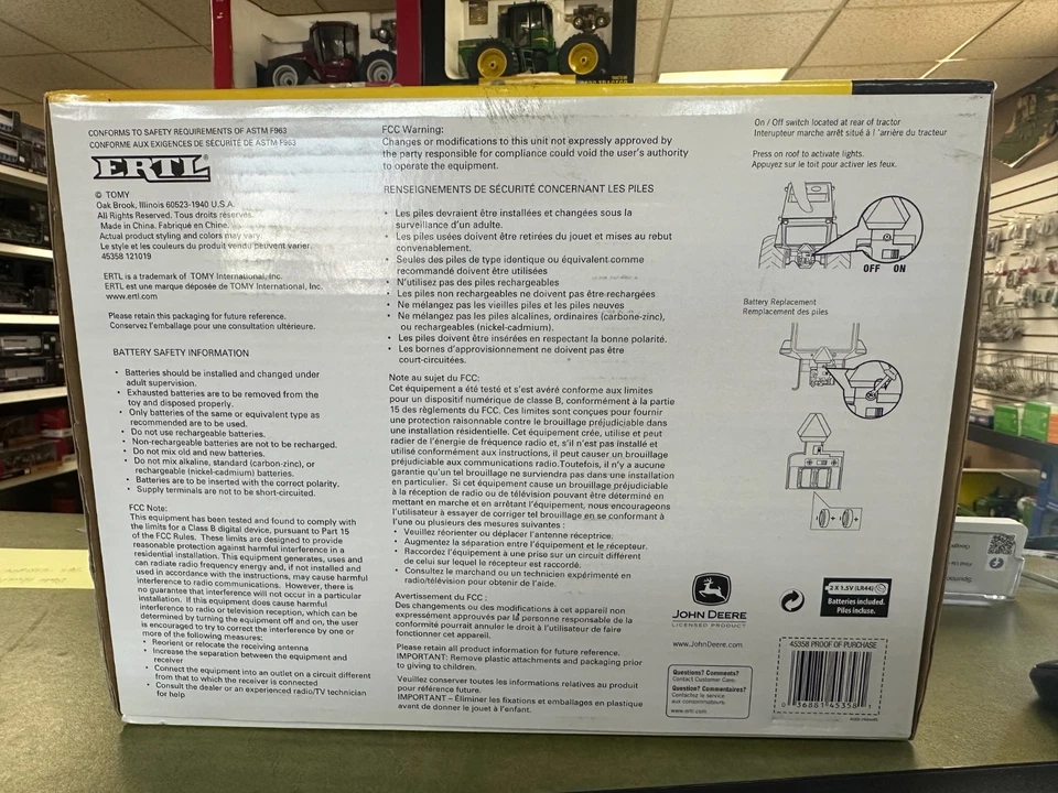 1/16 Ertl Farm Toy John Deere 6030 Precision Elite Series #2 Tractor - Image 3 of 3