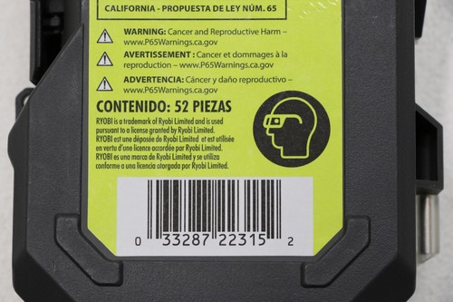 RYOBI Diamond Grit Impact Driving Set (47-Piece) *READ* - Picture 13 of 13