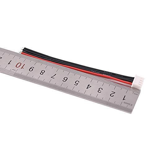 10pcs 4 / 10cm JST-XH 3S Balance Plug Connector Adapter Lead Wire 22awg Silicone - Picture 5 of 5