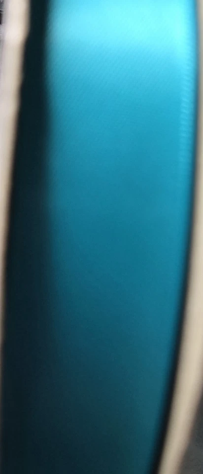 双脸缎面蓝宝石 '2.25 " 色带优质 10 码  — 第 2/4 张图片