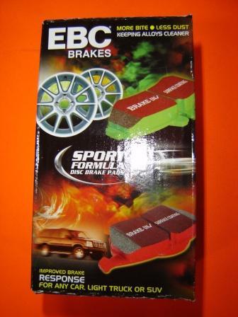 Fits HSV HARROP HSV 4 Pot Ceramic EBC Red Stuff Front Brake Pads VT VU VX VY VZ - Picture 2 of 6