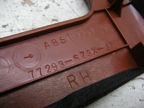 JDM HONDA LEGEND KA9 KOUKI 3.5 RL 2000 MODEL WOOD CONSOLE ASHTRAY OEM 77293-Z3X - Picture 8 of 10