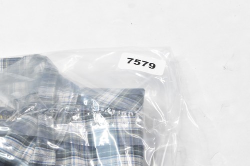 Ralph Lauren Oxford Shirt Mens Medium Blue Gray Plaid Long Sleeve Button-Down - Picture 9 of 9