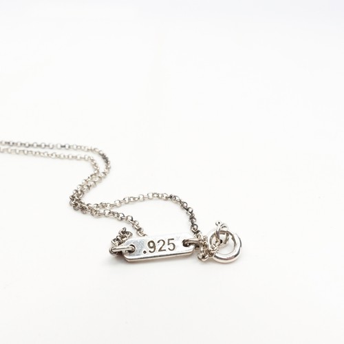 King Baby Studio Small Vajra Pendant Micro Chain Fine Silver .925 - Picture 6 of 10