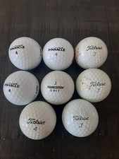 8 eight ASSORTED GOLF BALLS Multiple Brands 8