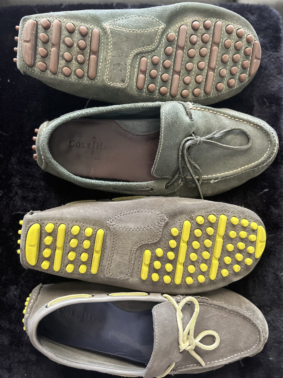 Lotto mocassini da autista Cole Haan da uomo Air Grant ""2 paia"" uomo 9 5