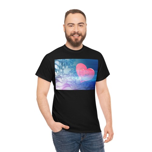 Racing Heart Unisex schweres Baumwoll-T-Shirt - Bild 20 von 64