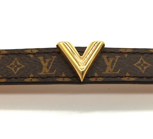 Louis Vuitton Armband Monogram Essential V Kalbsleder × Monogram Canvas M6042 - Bild 19 von 22