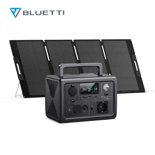 Kit Panel Solar BLUETTI EB3A Powerstation 600W 268Wh 60W 100W 200W Generador Solar - Imagen 40 de 44