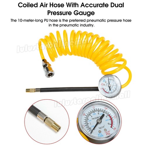 12V 150PSI Car Air Compressor Portable Tyre Deflator Inflator Pump 4WD Car Truck - Picture 6 of 11
