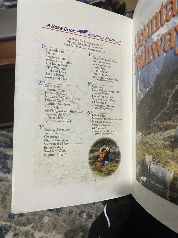 Mountain Pathways A Beka Book 2001 Trade Paperback - Image 3 of 4