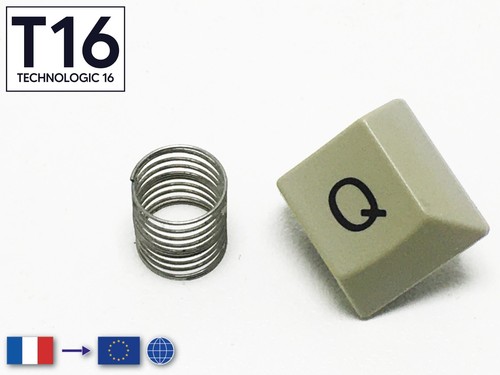 Amstrad CPC 6128 Azerty: Touche Clavier & Ressort / Keycap & Spring (Liste/list) - Bild 34 von 90
