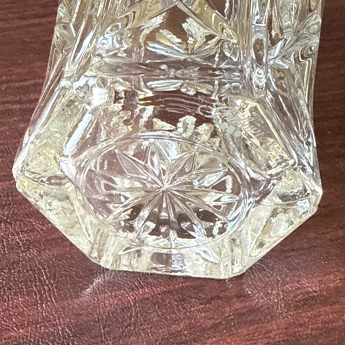 Gorham Kristallvase, klares Bleikristall, 6,5" hoch, weite Öffnung, Avon, 1987 Neu mit Etikett - Bild 4 von 8