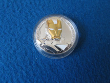 IRON MAN COLLECTABLE COIN in Capsule MARVEL COMICS