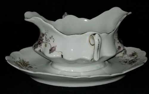 Gravy BOWL, Haviland, Limoges, France, Offner, New Orleans, Rococo, 1880, 9" - Picture 5 of 7