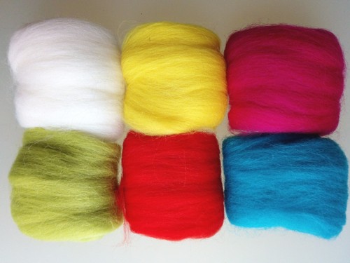 Assorted Colours* 100% Merino Wool Tops for Wet & Dry Felting, Packs of 30 grams - Picture 41 of 246