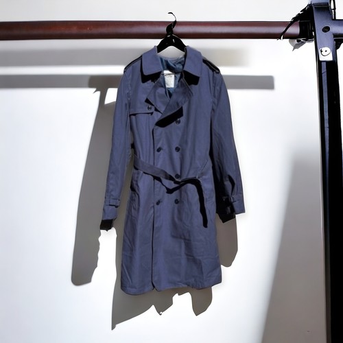 🌻Conversion Air Force Blue All-Weather Military Trench Coat Size 42XL