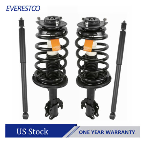 4x Complete Struts Shock Absorbers For 2004-2010 Toyota Sienna Front + Rear