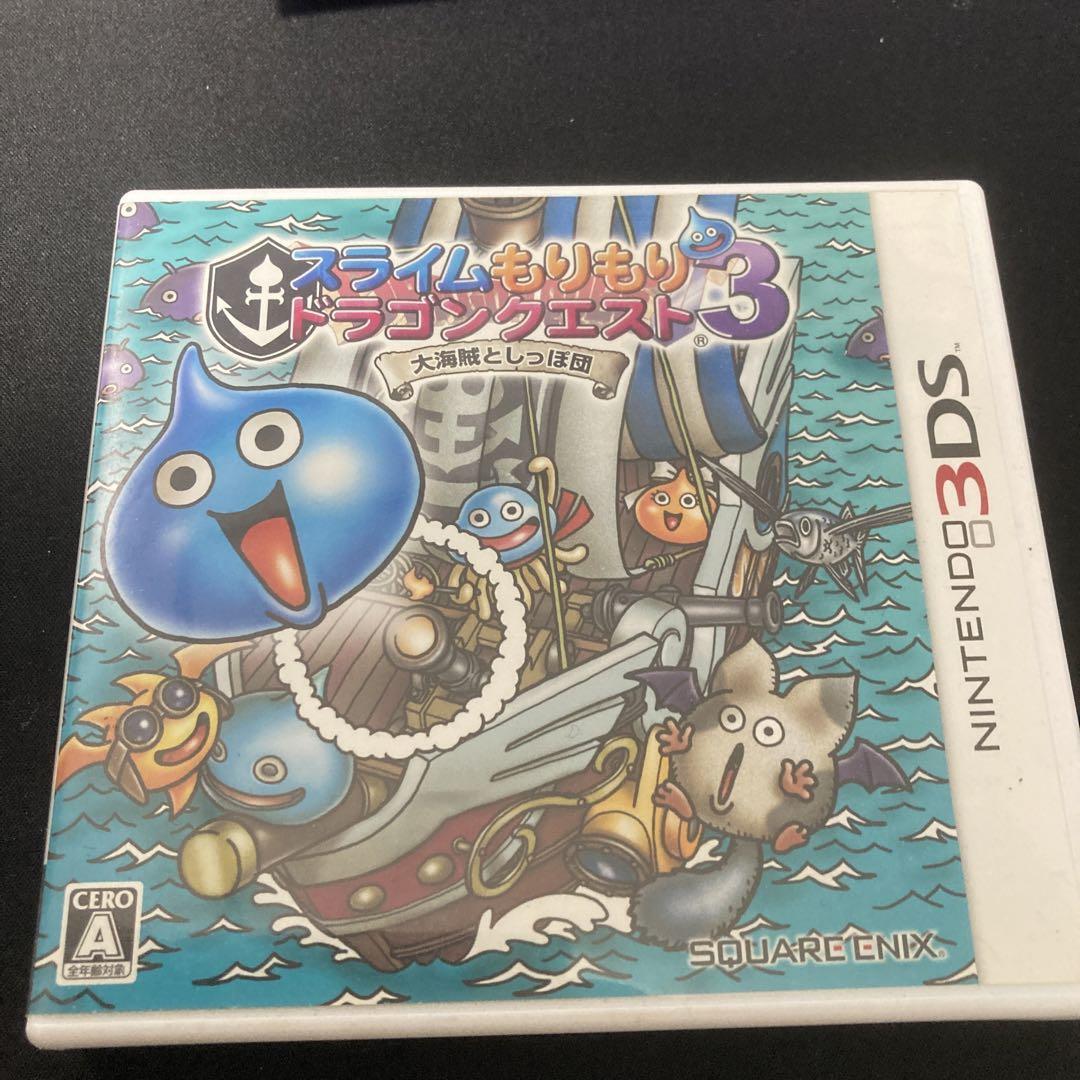 3DS Slime MoriMori Dragon Quest 3: Daikaizoku to Shippo Dan japan