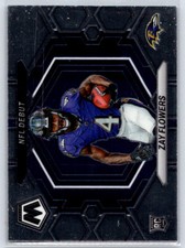 2023 Panini Mosaic Zay Flowers #ND-18 Baltimore Ravens