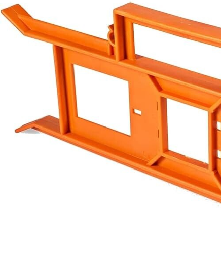 Enrouleur de plomb d'extension de support de fil cadre H avec poignée - Orange - Photo 12/12
