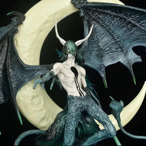BLEACH Ulquiorra Cifer figure anime PVC 40 cm GK statuina luminosa scrivania - Foto 8 di 26