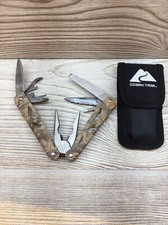 Ozark Trail Multi-Tool with Sheath Camo 12-in-1, Pliers, Wire Cutter, Knife Gift