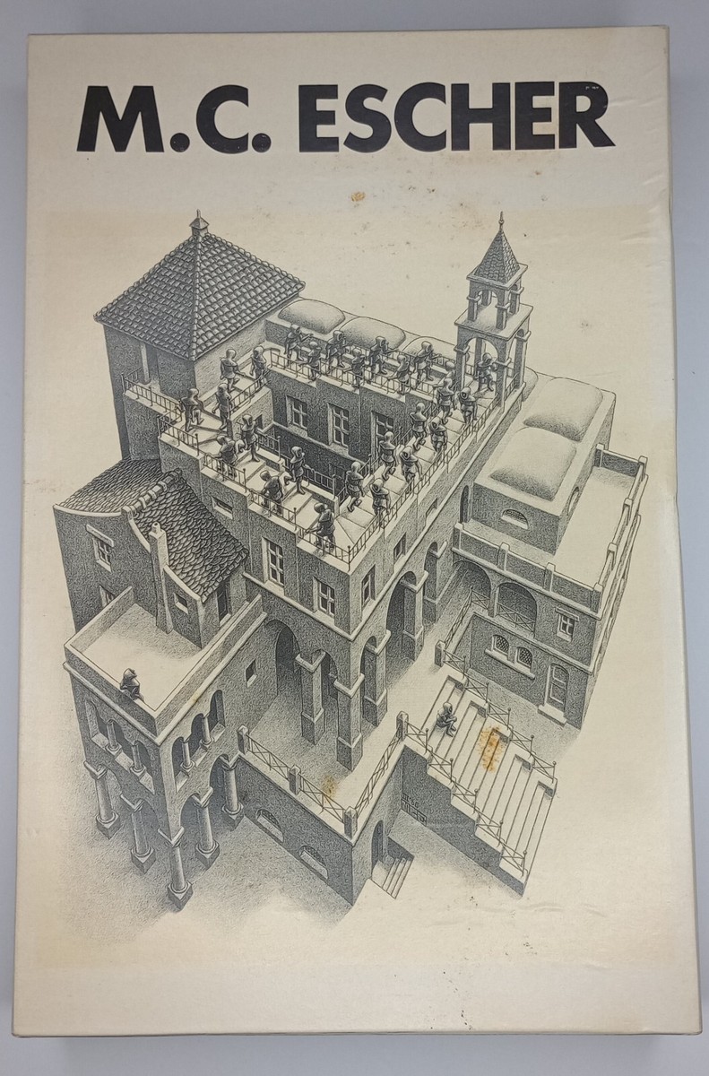 Vintage M.C. Escher Puzzle Ascending And Descending 1000 Pieces