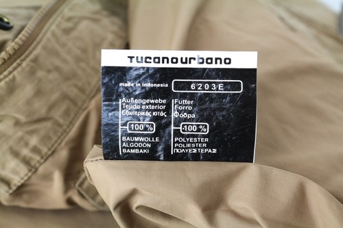 TUCANO URBANO Douz Men Jacket S Hooded Armoured Classic Light Brown Motorcycle - Picture 8 of 11