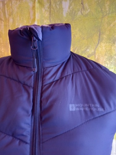Mountain Warehouse Hazel women's padded purple Gilet. UK women's size 10 - Picture 2 of 11