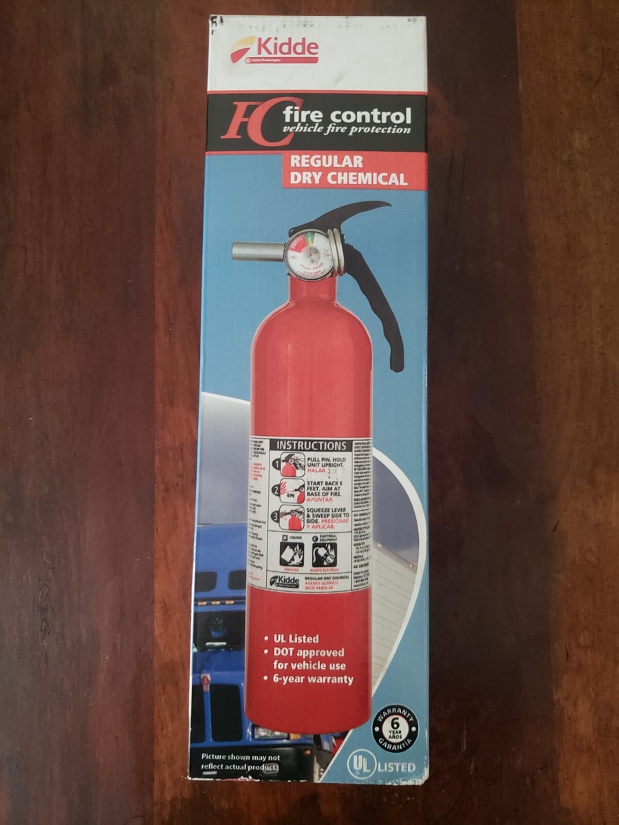 Kidde FC10M BC Dry Chemical 2.75 lb Fire Extinguisher 466422